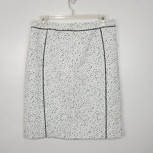 JM Studio Confetti Polka Dot Print Fun Classic Career Pencil Skirt NEW Size 14